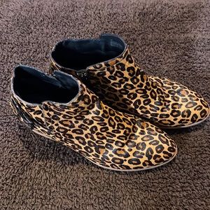 Gianni Bini Leopard Booties 8